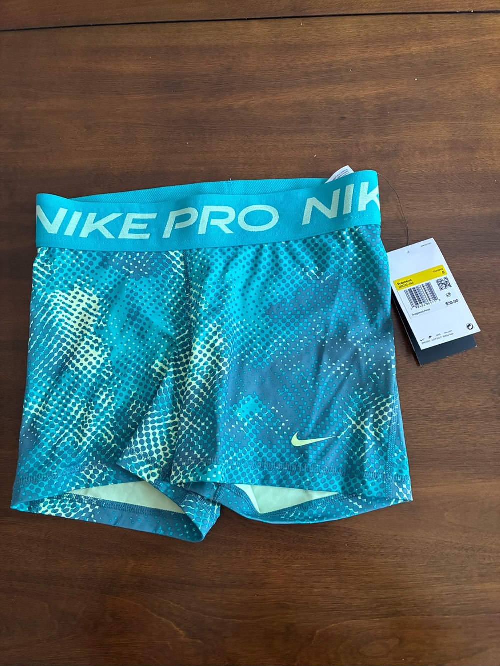 Nike Men’s Teal and Aqua Swim Hybrids